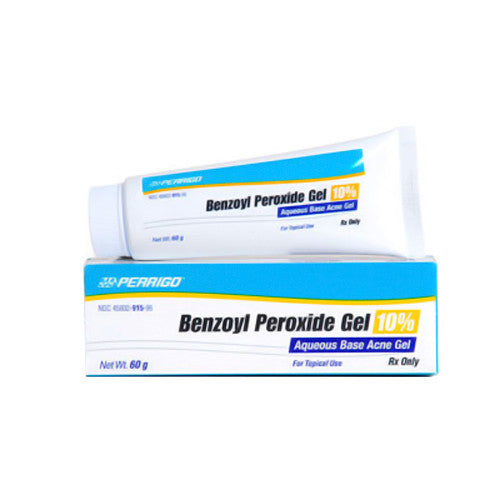 Perrigo Benzoyl Peroxide 10 Percent Hydroalcoholic Base Acne Gel - 60 Gm